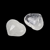 Heart Natural Quartz Crystal Palm Stones G-C186-02K-2