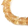 Gold Sand Lampwork Beads Strands LAMP-P069-02A-08-2