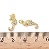 Brass Micro Pave Cubic Zirconia Pendants KK-D502-26B-G-3