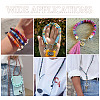 5M Ethnic Style Nylon Braided Round Cords OCOR-TA0003-21E-7