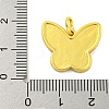 Brass Micro Pave Clear Cubic Zirconia Pendants KK-R159-15G-01-3