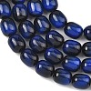 Imitation Tiger Eye Glass Beads Strands X-GLAA-H040-02A-3