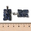 Natural & Synthetic Mixed Gemstone Pendants G-B127-09P-3