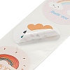 Word Thank You Self Adhesive Paper Stickers DIY-M023-06-4