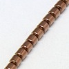 Electroplate Non-magnetic Synthetic Hematite Beads Strands G-J163-3x3mm-01-3