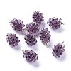 Autumn Theme Resin Pendants KY-I007-46-2