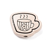 Spray Painted Alloy Beads LS-FIND-C064-01D-1