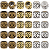 90Pcs Colors Zinc Alloy European Beads FIND-SP0005-97A-1