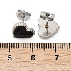 304 Stainless Steel Stud Earrings EJEW-I235-04P-A-4