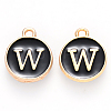 Golden Plated Alloy Charms ENAM-SZ0001-25B-W-2