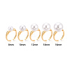 Brass Cup Peg Ring Settings KK-N274-36G-4