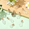 9Pcs 9 Styles Glass Bottles AJEW-YW0002-17-4