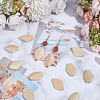 50Pcs Wood Beads WOOD-OC0004-17-4