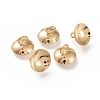 201 Stainless Steel Bead Cap Pendant Bails STAS-K194-23G-01-1
