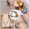 180Pcs 12 Colors Handmade Porcelain Beads PORC-PH0001-43-5