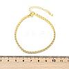 Clear Cubic Zirconia Tennis Bracelet BJEW-A132-02G-7