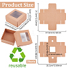 Folding Kraft Paper Cardboard Jewelry Gift Boxes CON-WH0092-25B-2