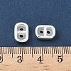 Brass Silicone Slide Charms KK-C099-06A-S-3