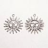 Tarnish Resistant 316 Surgical Stainless Steel Pendants STAS-K096-19P-2
