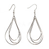 304 Stainless Steel Dangle Earrings EJEW-L215-49P-1
