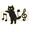 Black Cat Enamel Pin MUSI-PW0001-52E-1