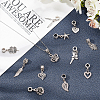 Tibetan Style Alloy European Dangle Charms PALLOY-PH0013-35AS-7