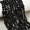 Natural Obsidian Beads Strands G-K395-B06-01-1