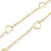 Handmade Brass Cable Chains CHC-E020-02G-3