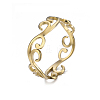 304 Stainless Steel Finger Rings for Women FS-WGFE90D-08-2