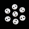 Natural Freshwater Shell Buttons X-SHEL-N036-04-1