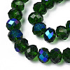 Electroplate Glass Beads Strands EGLA-A034-T8mm-L27-2