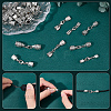 32Pcs 8 Styles Alloy Cord Ends HJEW-SC0003-12-6