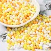 6/0 Opaque Baking Paint Glass Seed Beads SEED-M012-02A-28-1