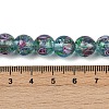 Handmade Glod Sand Lampwork Beads Strands LAMP-B028-03G-10mm-4