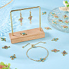16Pcs Alloy Rhinestone Connector Charms ALRI-TA0001-40-5