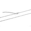 304 Stainless Steel Cable Chain Necklace X-STAS-T040-PJ204-50-2