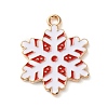 Alloy Enamel Pendants ENAM-B030-02G-16-1