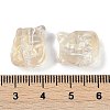 Transparent Spray Paint Glass Beads GLAA-H035-01C-3