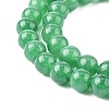 Natural Jade Bead Strands G-R165-8mm-14-2