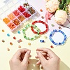 DIY Round Glass Beads Jewelry Making Findings Kits DIY-YW0010-93A-4