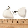 Natural White Jade Pendants G-Z067-02P-11-4