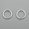 304 Stainless Steel Open Jump Rings X1-STAS-H380-10S-S-2