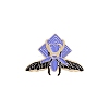 Glow in the Dark Luminous Moth Enamel Pin LUMI-PW0004-001A-1