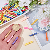 100Pcs Paper Message in a Bottle Capsule Letter Roll AJEW-SC0004-36C-3
