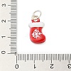 Christmas Themes Alloy Enamel Pendants LS-FIND-I063-01G-3