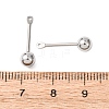 304 Stainless Steel Threaded Ball Eyepin X-STAS-G385-01P-01-3