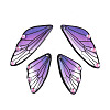 Transparent Resin Crystal AB Rhinestone Pendants Set RESI-TAC0002-46B-1