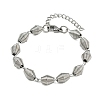 304 Stainless Steel Chain Bracelets for Women Men BJEW-Z143-27P-4