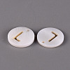 Natural Freshwater Shell Pendants SHEL-Q311-008L-2