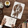 Plastic Reusable Drawing Painting Stencils Templates DIY-WH0202-288-3